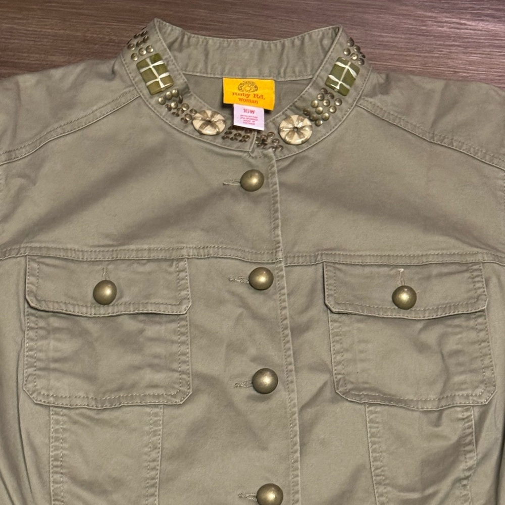 Ruby Rd. 16W beaded jacket - Picture 6 of 6